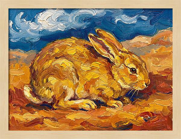 Golden Rabbit In The Mediterranean