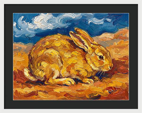 Golden Rabbit In The Mediterranean