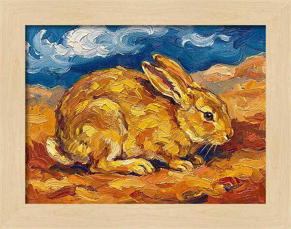 Golden Rabbit In The Mediterranean