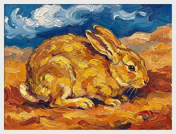 Golden Rabbit In The Mediterranean