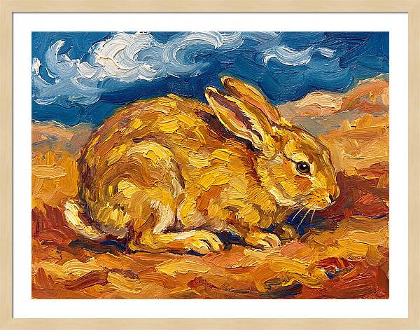 Golden Rabbit In The Mediterranean