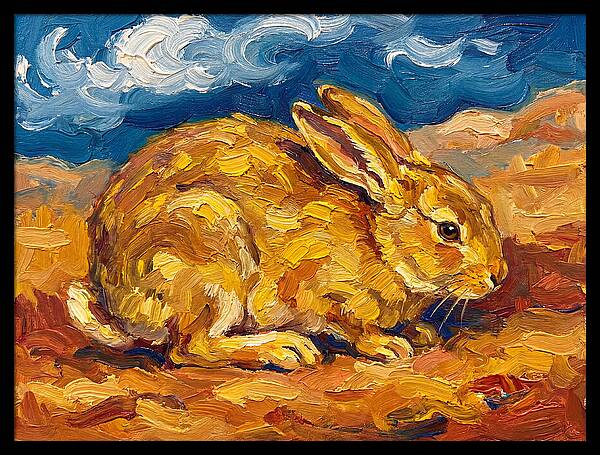 Golden Rabbit In The Mediterranean