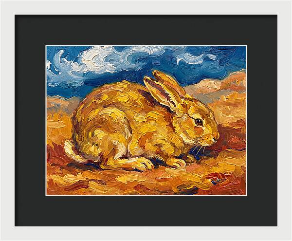 Golden Rabbit In The Mediterranean