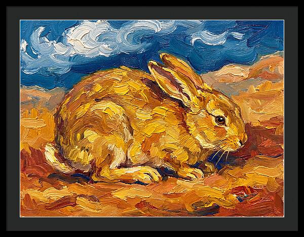 Golden Rabbit In The Mediterranean