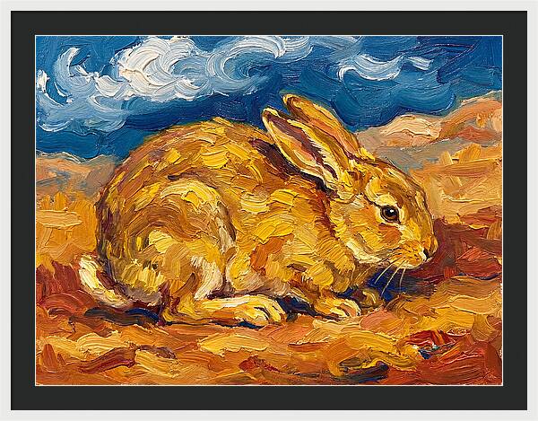 Golden Rabbit In The Mediterranean