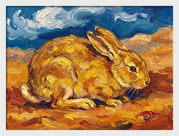 Golden Rabbit In The Mediterranean