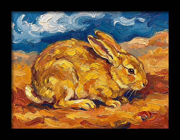 Golden Rabbit In The Mediterranean