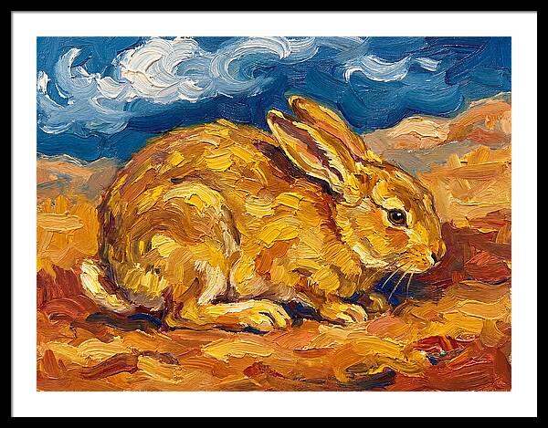 Golden Rabbit In The Mediterranean
