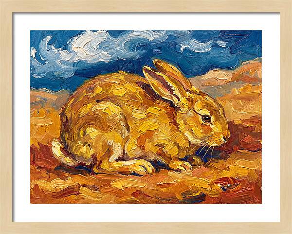 Golden Rabbit In The Mediterranean