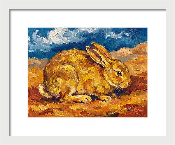 Golden Rabbit In The Mediterranean