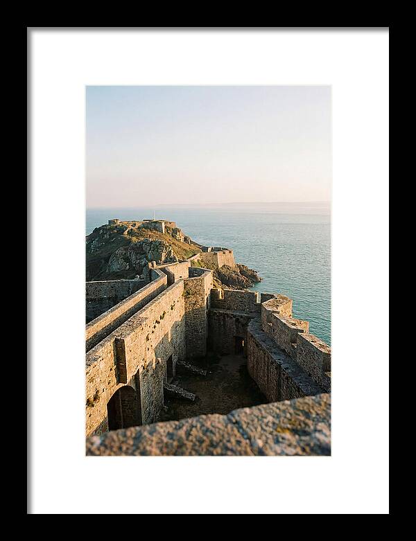 Golden Ramparts Of Mont Saint Michel