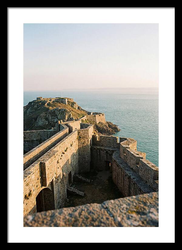 Golden Ramparts Of Mont Saint Michel