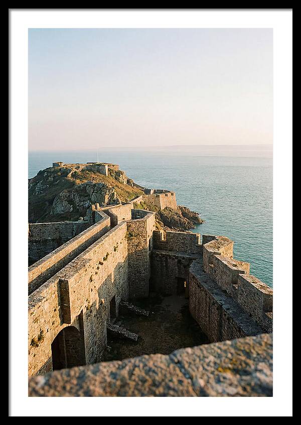 Golden Ramparts Of Mont Saint Michel