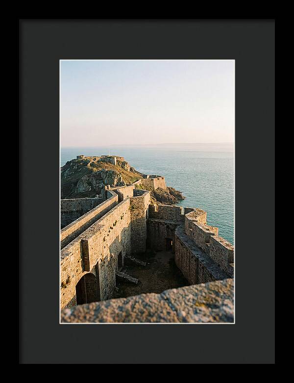 Golden Ramparts Of Mont Saint Michel