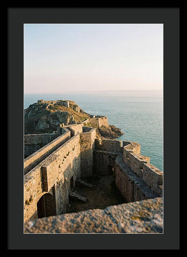 Golden Ramparts Of Mont Saint Michel