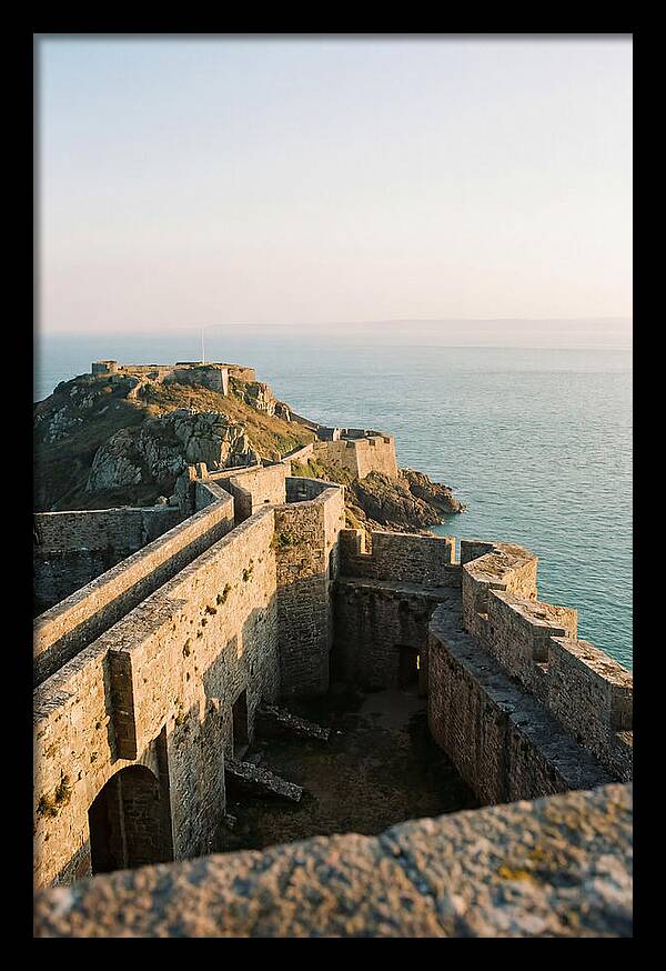 Golden Ramparts Of Mont Saint Michel