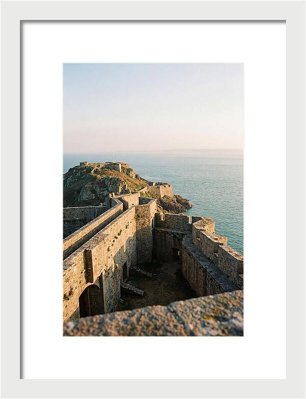 Golden Ramparts Of Mont Saint Michel