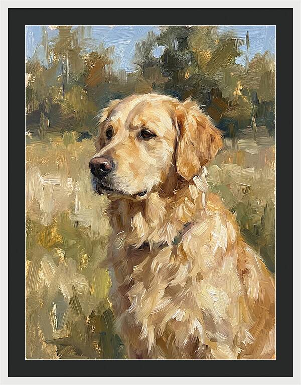 Golden Retriever In Nature