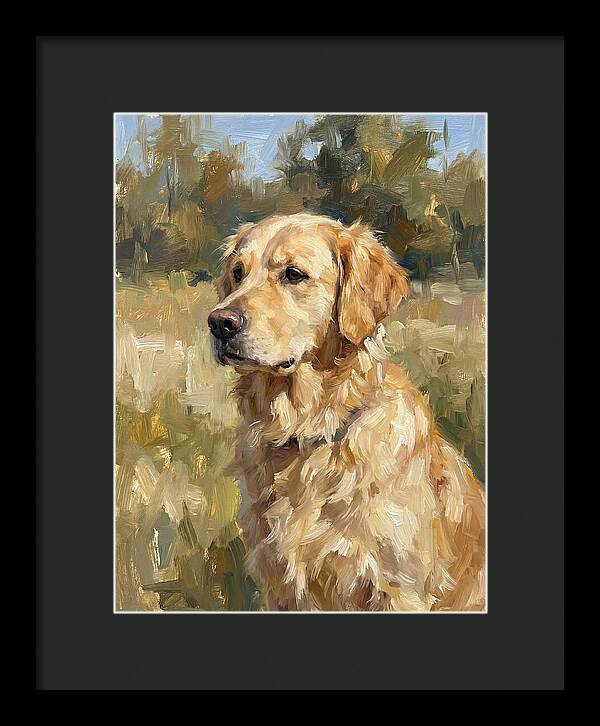 Golden Retriever In Nature
