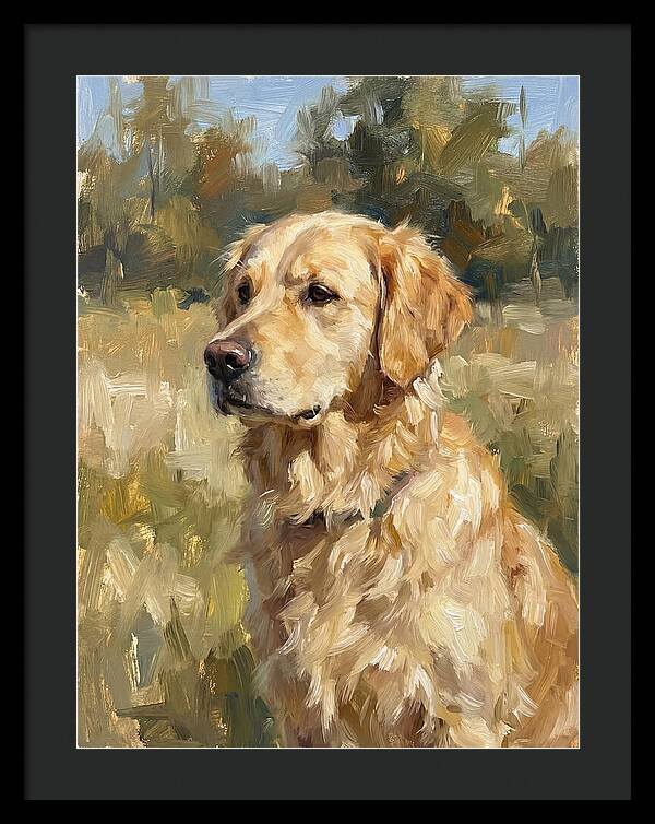 Golden Retriever In Nature