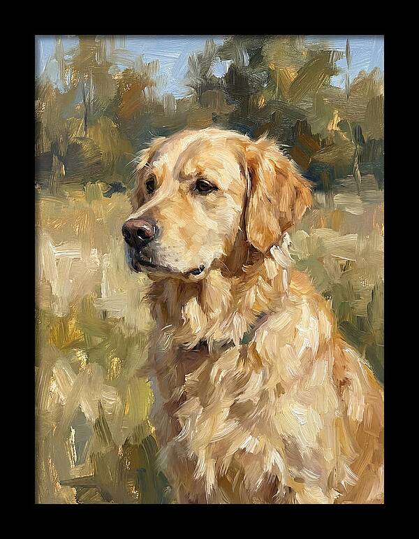 Golden Retriever In Nature