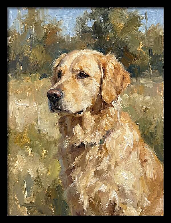 Golden Retriever In Nature