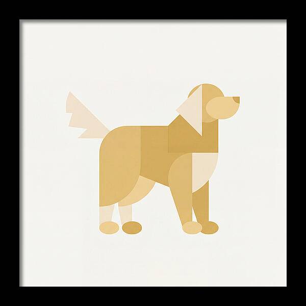 Golden Retriever Minimalism