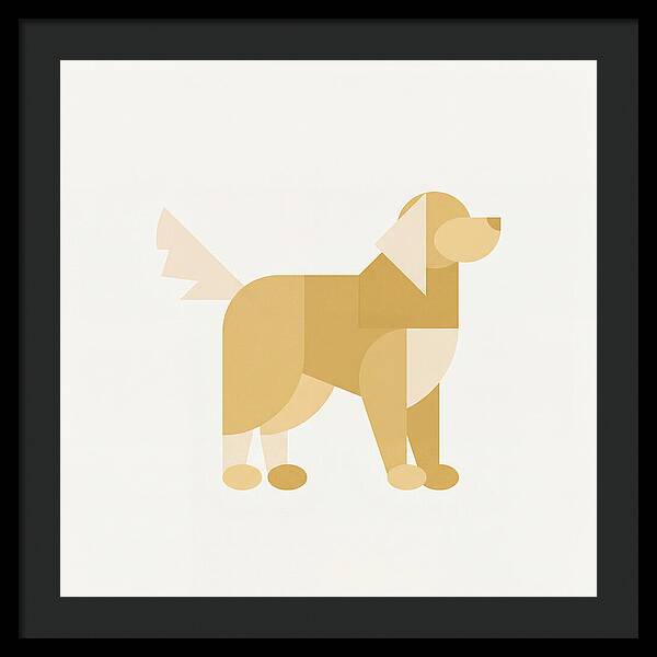Golden Retriever Minimalism