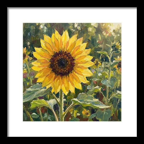 Golden Sunflower Radiance