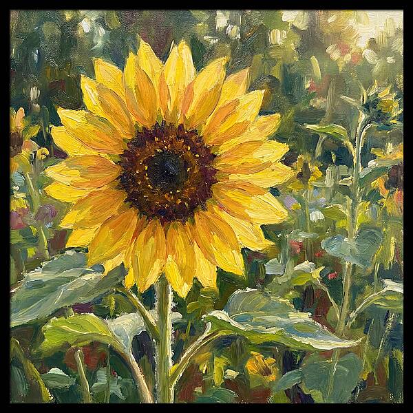Golden Sunflower Radiance