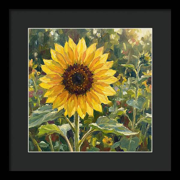 Golden Sunflower Radiance