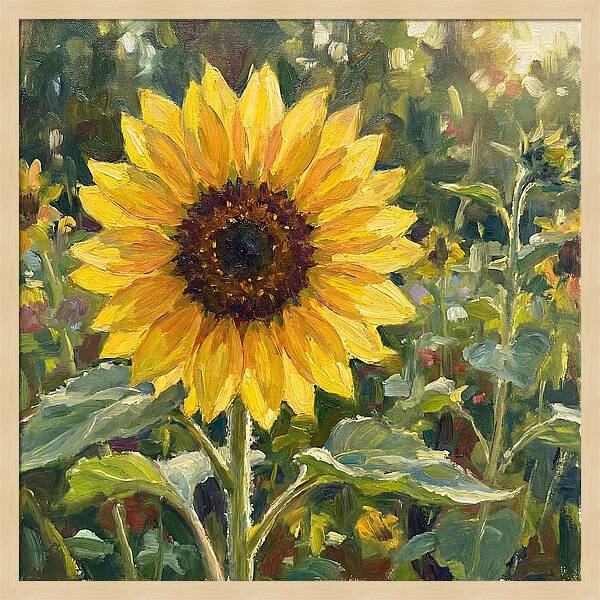 Golden Sunflower Radiance
