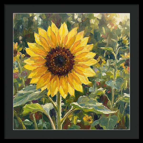 Golden Sunflower Radiance