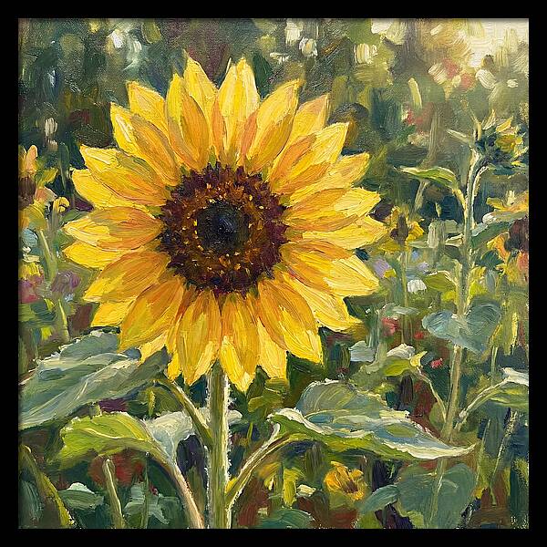 Golden Sunflower Radiance