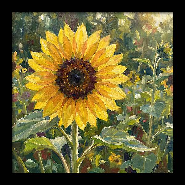 Golden Sunflower Radiance