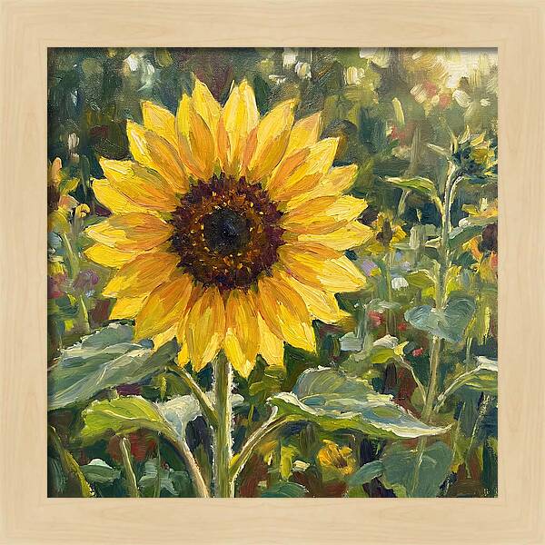 Golden Sunflower Radiance