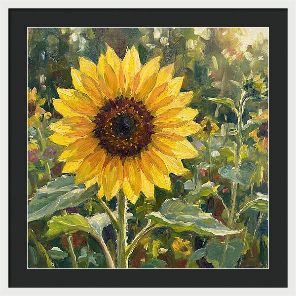 Golden Sunflower Radiance