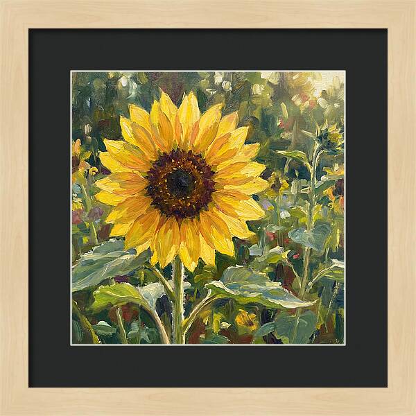 Golden Sunflower Radiance