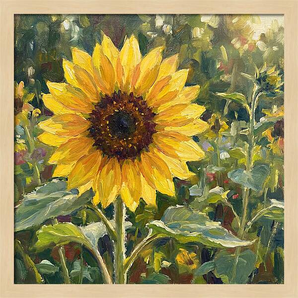 Golden Sunflower Radiance