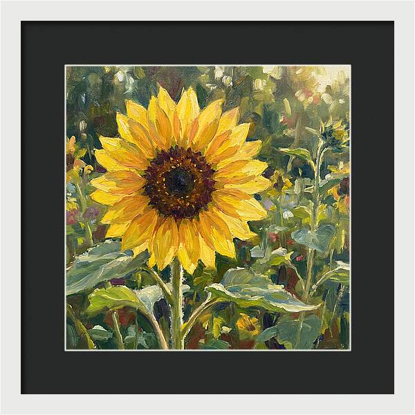 Golden Sunflower Radiance