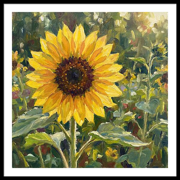 Golden Sunflower Radiance