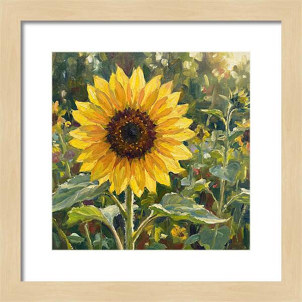 Golden Sunflower Radiance