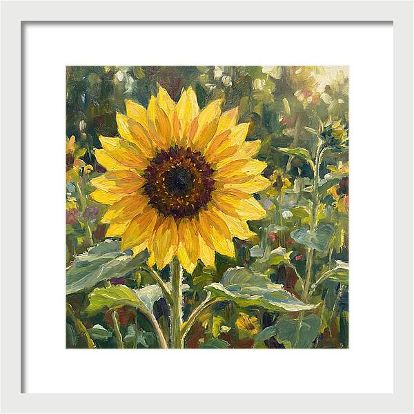Golden Sunflower Radiance