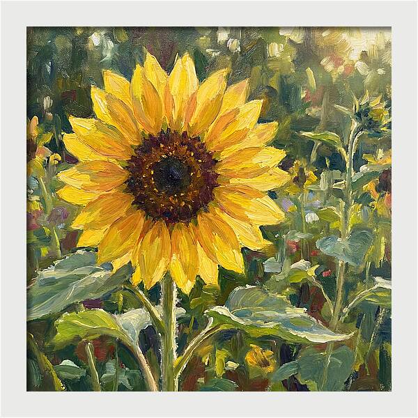 Golden Sunflower Radiance