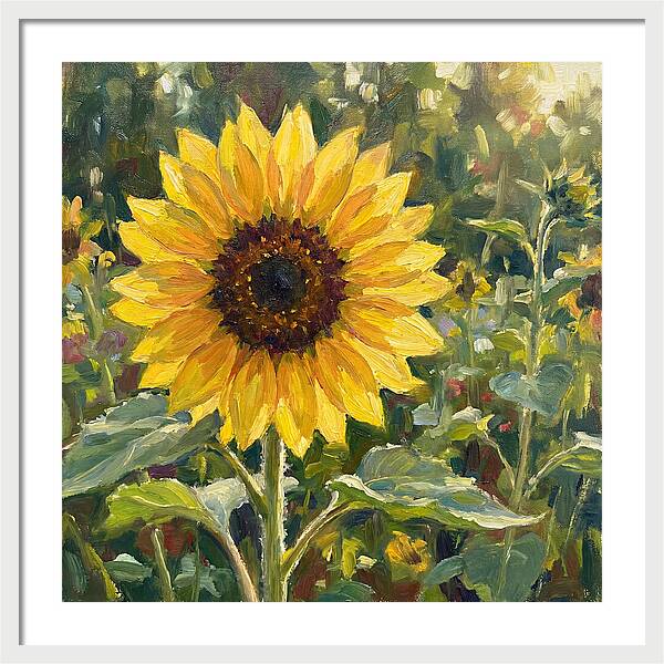 Golden Sunflower Radiance