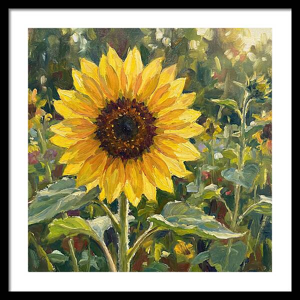Golden Sunflower Radiance