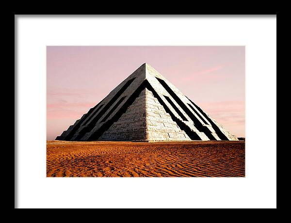Golden Sunrise Above Giza
