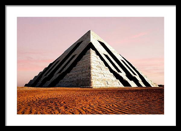 Golden Sunrise Above Giza