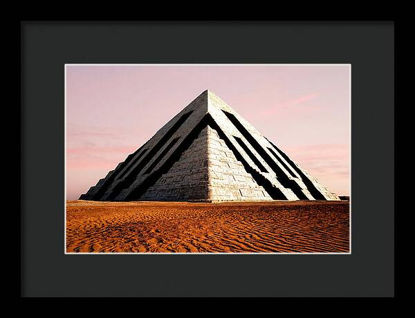 Golden Sunrise Above Giza