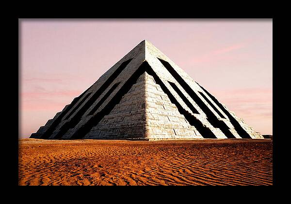 Golden Sunrise Above Giza